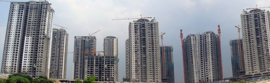 The Realestate Project towering upto 33 floors in Manikonda, a sought after peri-urban location for real estate growth.